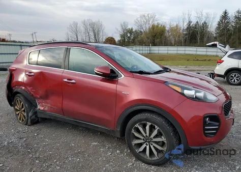 2018 Kia Sportage Ex from USA, damaged, VIN KNDPNCACXJ7384520
